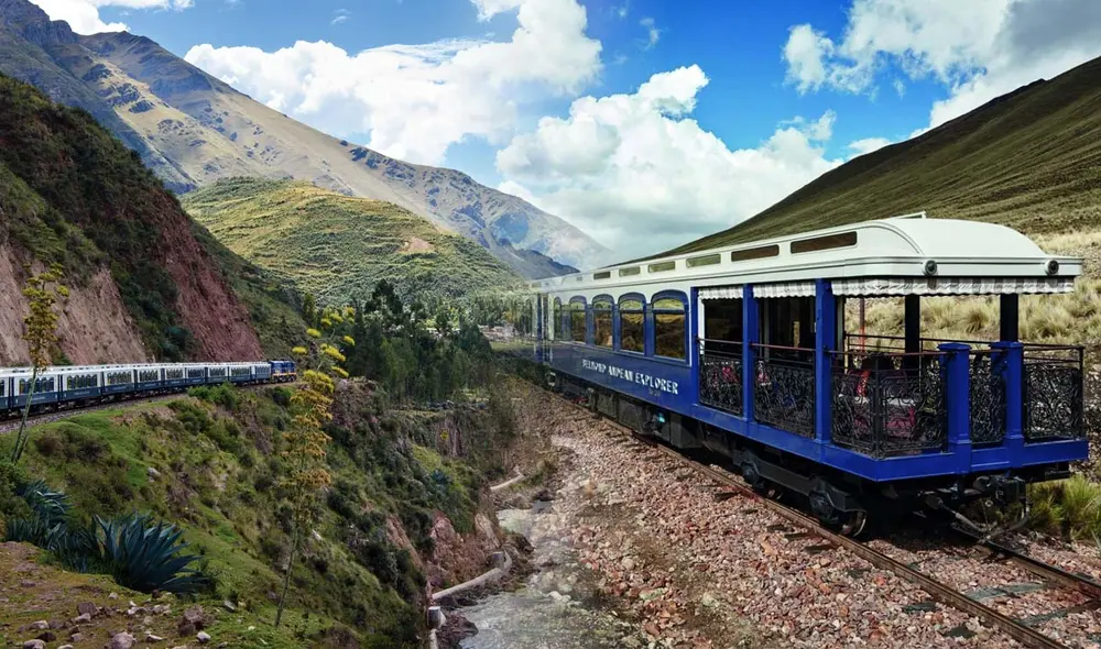 Descubre cuál es el único país latinoamericano que se cuela dos veces en el top 20 de los mejores viajes en tren del mundo, según la revista Condé Nast Traveler. Foto: composición LR/Atlantida Travel/CN Traveller