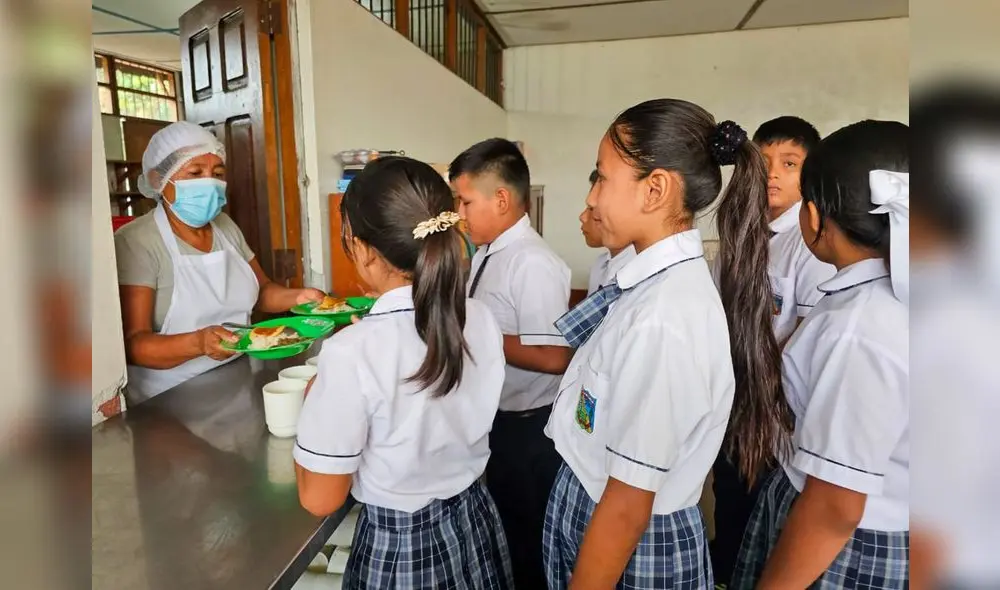 Foncodes intervendrá con la implementación de cocinas y almacenes dentro de las instituciones educativas. Foto: Andina Foncodes intervendrá con la implementación de cocinas y almacenes dentro de las instituciones educativas. Foto: Andina