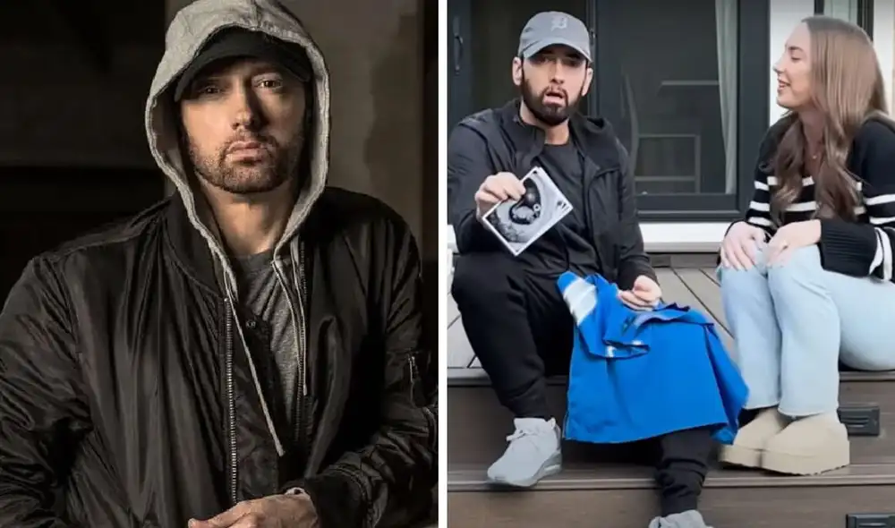 Eminem será abuelo por su hija Hailie Jade. Foto: composición LR/ YouTube/ Vogue Eminem será abuelo por su hija Hailie Jade. Foto: composición LR/ YouTube/ Vogue