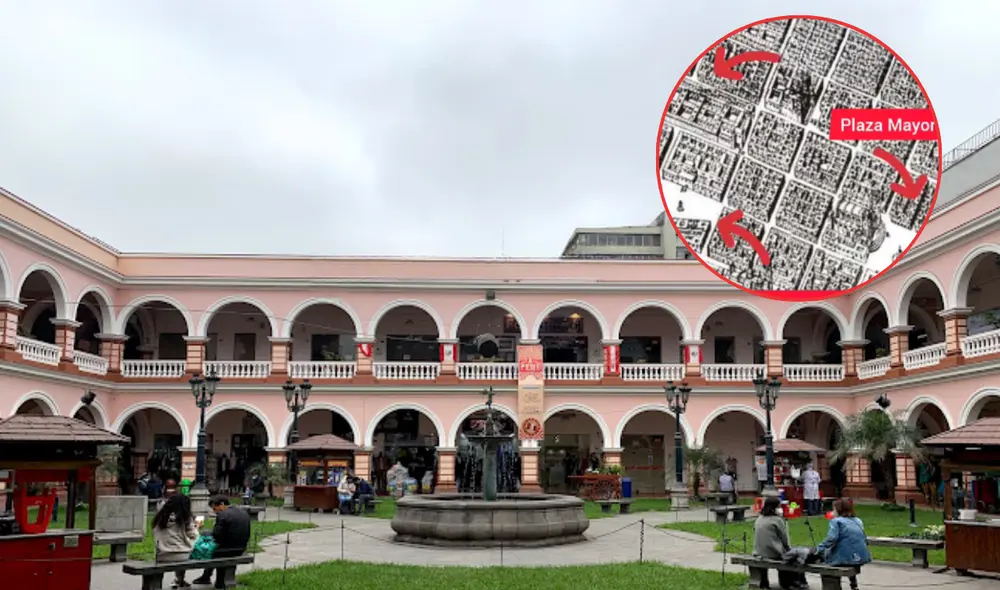 El Convento de la Concepción fue fundado en 1573. Foto: composición LR/captura TikTok/lima_arte/City Perú
