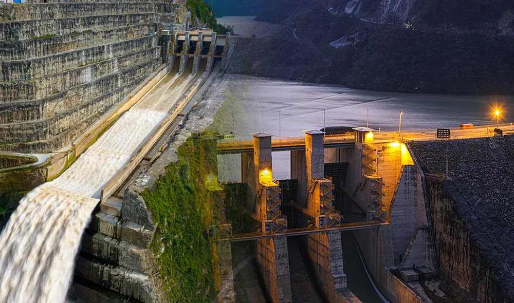 Operando al 50% de su capacidad, se espera que esté completamente funcional en 2027, convirtiéndose en un referente de sostenibilidad e innovación en la generación de en. Foto: composición LR (Alcaldía de Medellín/Hidroituango) Operando al 50% de su capacidad, se espera que esté completamente funcional en 2027, convirtiéndose en un referente de sostenibilidad e innovación en la generación de en. Foto: composición LR (Alcaldía de Medellín/Hidroituango)