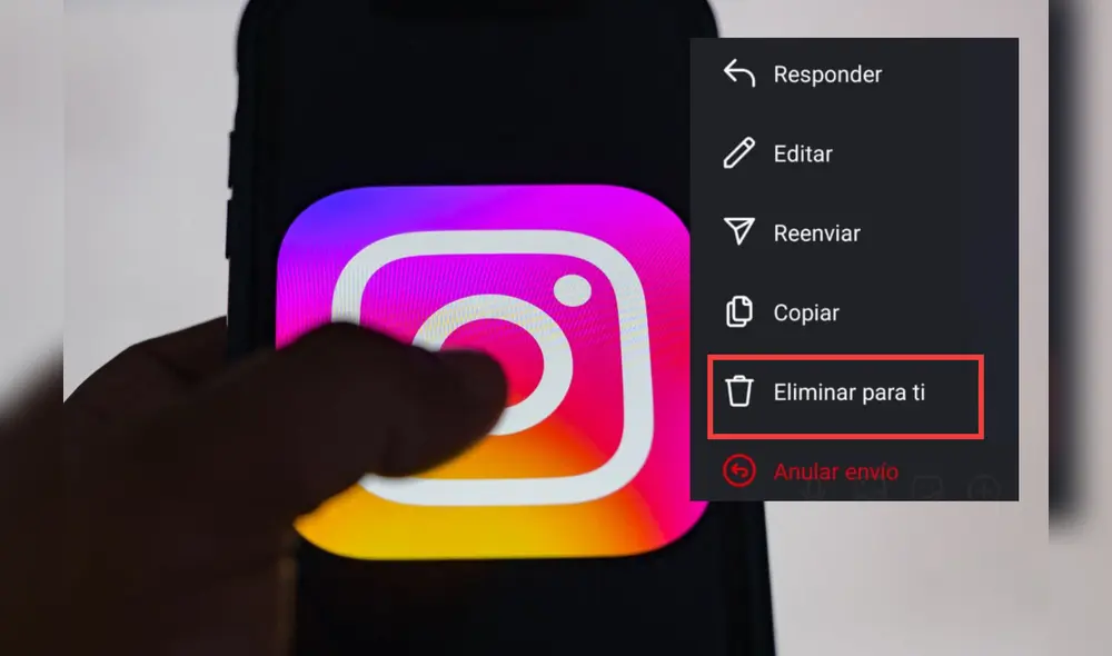 ¿Cómo eliminar mensajes de Instagram? Foto: Composición/ LR- Andina