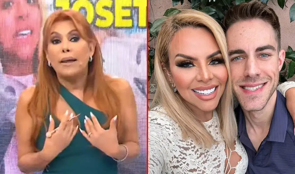 Magaly Medina reveló que el novio de Josetty Hurtado trabaja en una empresa de suplementos nutricionales. Foto: composición LR/captura/Instagram Josetty Hurtado