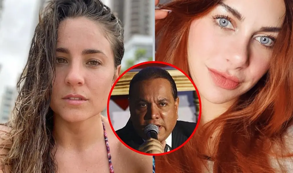 Yamila Piñedo y Xoana González sacan cara por Mauricio Diez Canseco. Foto: composición LR