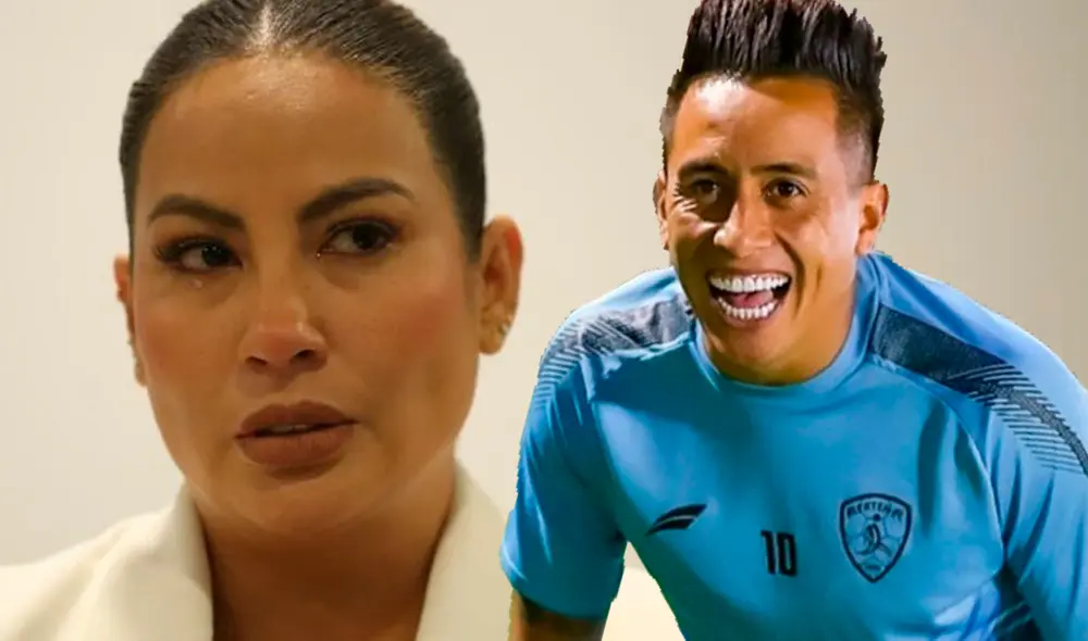 Pamela López hace fuertes acusaciones contra Christian Cueva. Foto: Composición LR/Captura/Difusión