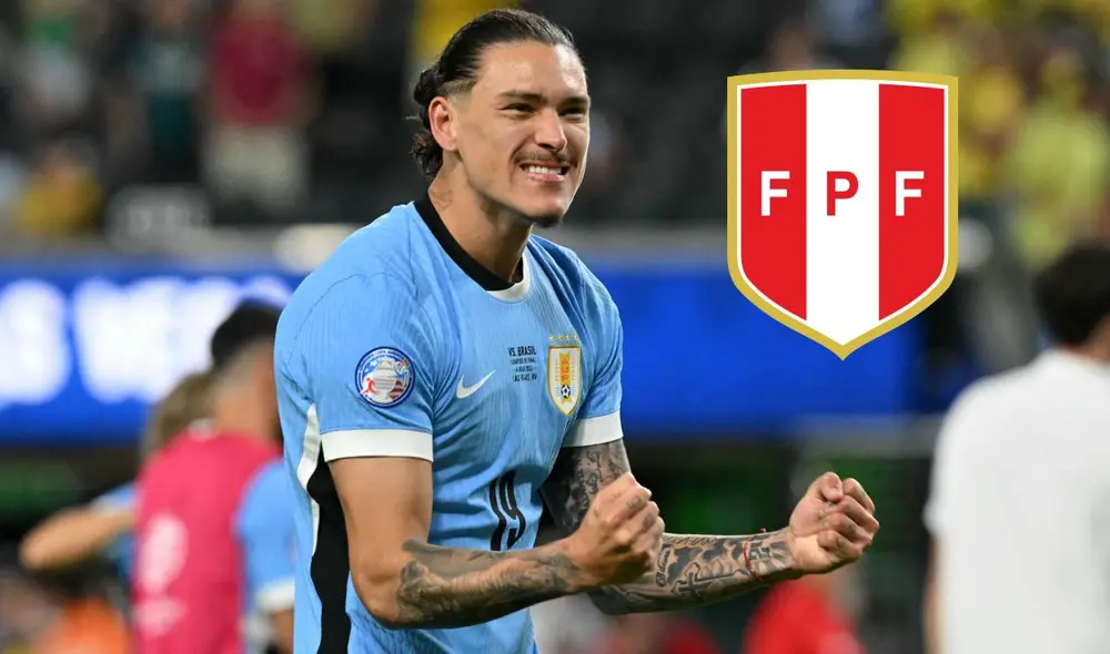 Darwin Núñez juega actualmente en Inglaterra. Foto: composición LR/AFP Darwin Núñez juega actualmente en Inglaterra. Foto: composición LR/AFP