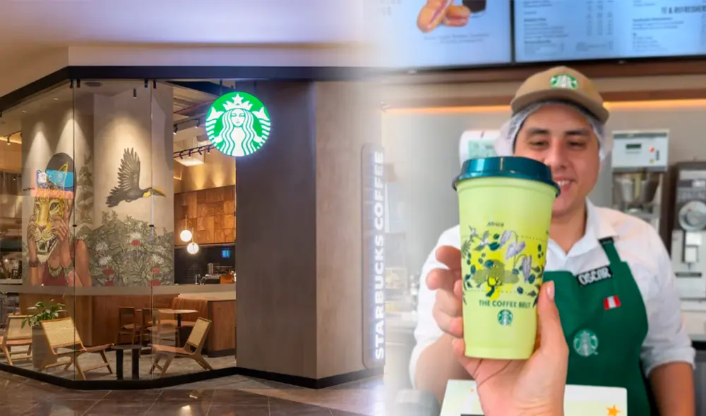 La cadena de cafeterías llegó en 2003 a Perú. Foto: composición LR/Starbucks/Instagram