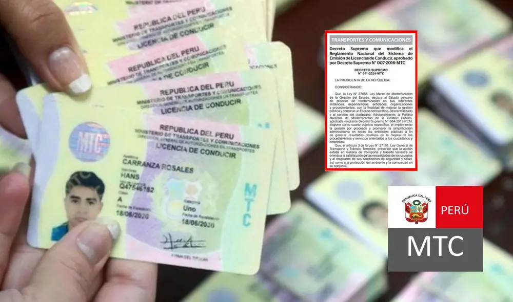 La licencia de conducir es un documento obligatorio para manejar autos en el país. Foto: Andina/MTC/LR