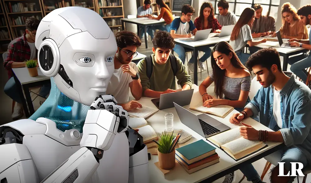 Gracias a la IA, muchas carreras tecnológicas se posicionan a futuro como las más estudiadas del Perú. Foto: composición LR