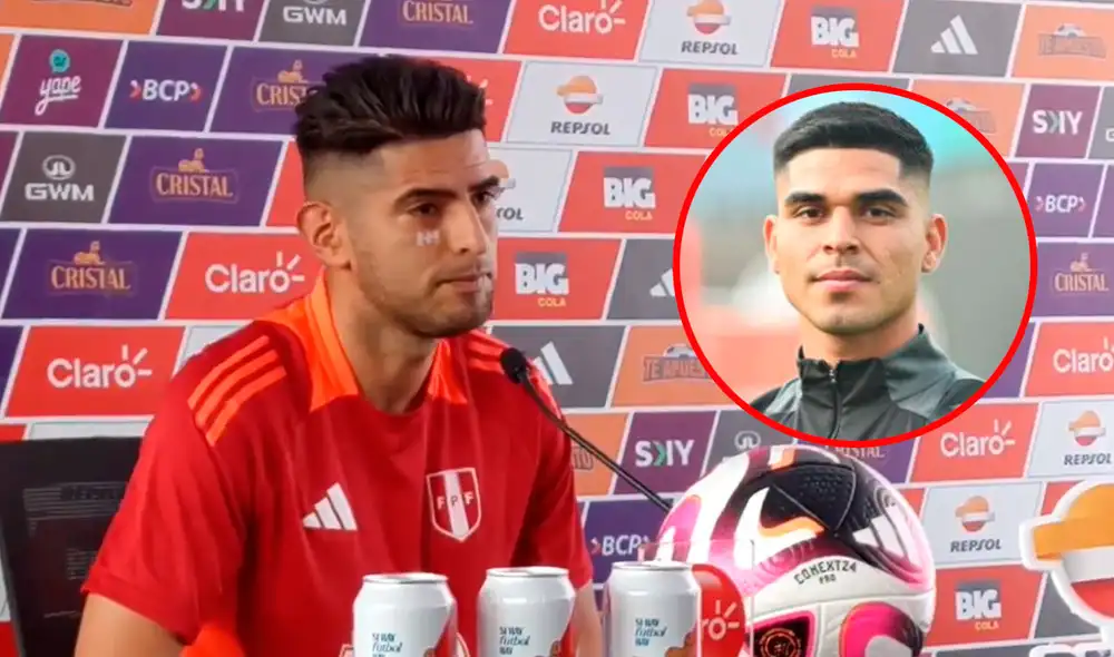 Carlos Zambrano debutó con la selección peruana en la era de 'Chemo' del Solar. Foto: composición LR/La Bicolor/captura de X/A Presión