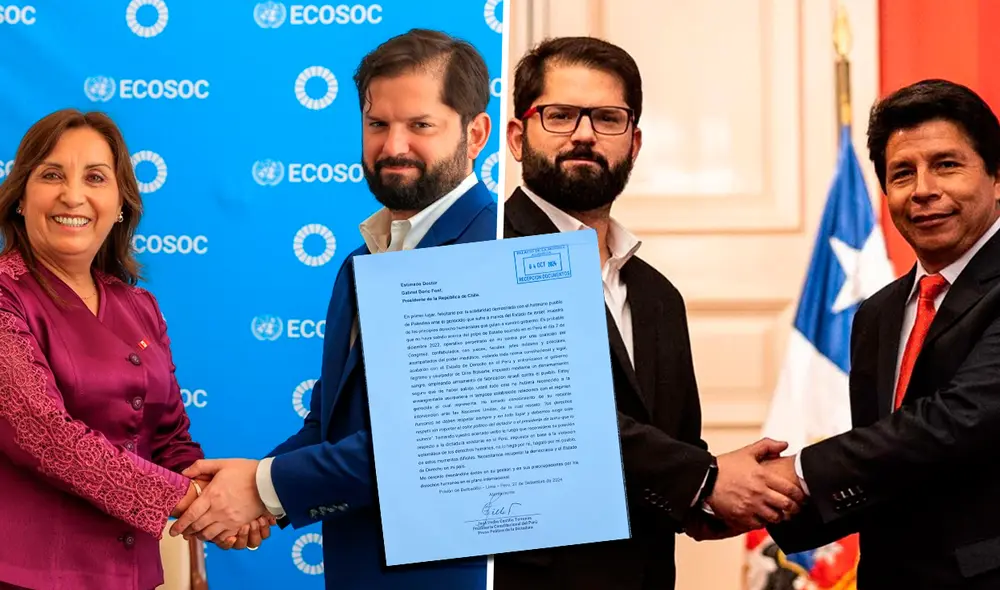 Pedro Castillo se refirió al proceso donde Dina Boluarte asumió la presidencia como una usurpación del poder. | Composición: La República. Pedro Castillo se refirió al proceso donde Dina Boluarte asumió la presidencia como una usurpación del poder. | Composición: La República.