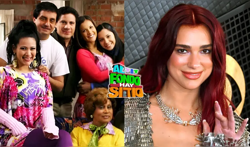 La actriz peruana que trabajó con Dua Lipa apareció por última vez en 'Al fondo hay sitio' hace una década. Foto: composición LR/América TV/AFP La actriz peruana que trabajó con Dua Lipa apareció por última vez en 'Al fondo hay sitio' hace una década. Foto: composición LR/América TV/AFP