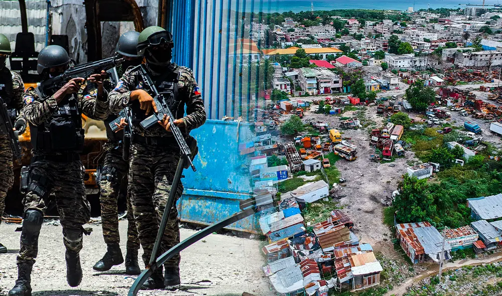 Según la Oficina de Derechos Humanos de la ONU, los pandilleros utilizaron rifles automáticos para disparar indiscriminadamente contra civiles. Foto: Composición LR/AFP.