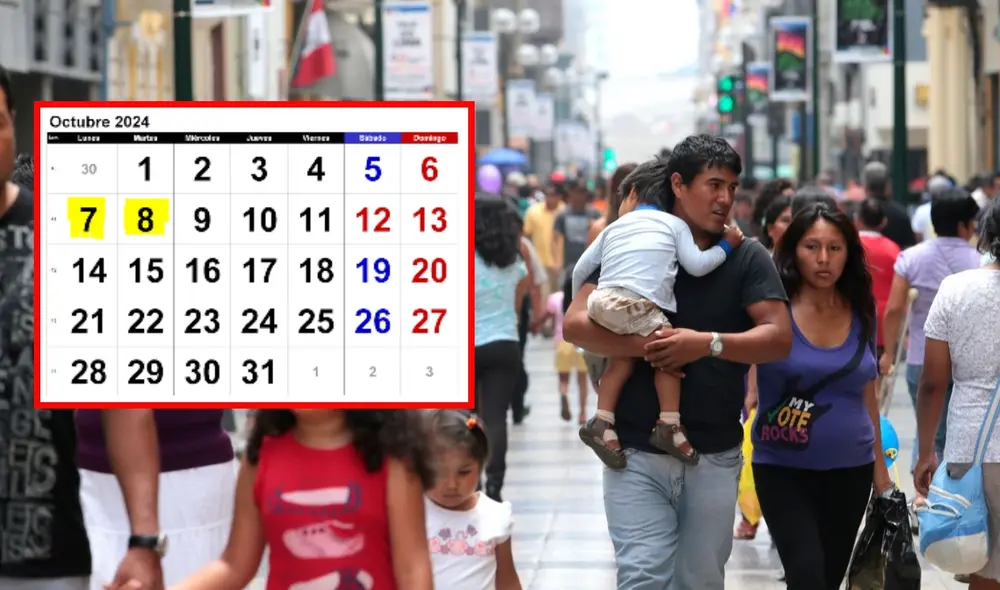 Si trabajas en feriado, debes recibis hasta un triple pago o un descanso sustitutorio. Foto: composición LR/Andina/Calendarpedia