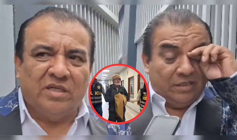 El cómico se mostró preocupado por la difícil situación de su amigo Andrés Hurtado. Foto: Composición LR