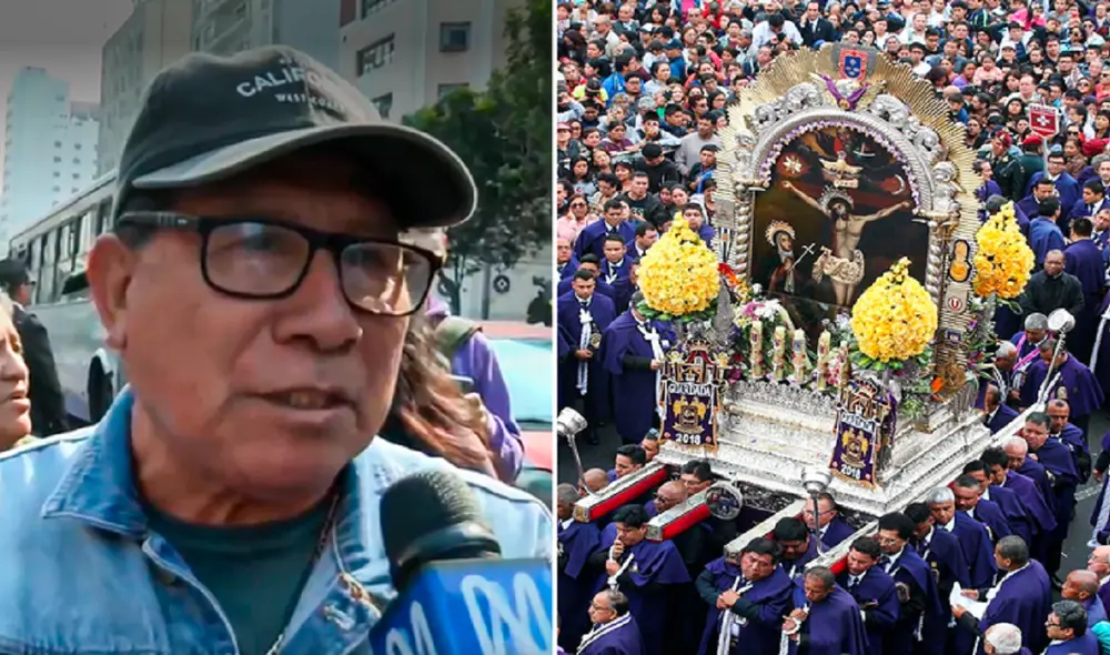 Miles de fieles salen a las calles acompañar la sagrada imagen del Señor de los Milagros. Foto: La República Miles de fieles salen a las calles acompañar la sagrada imagen del Señor de los Milagros. Foto: La República