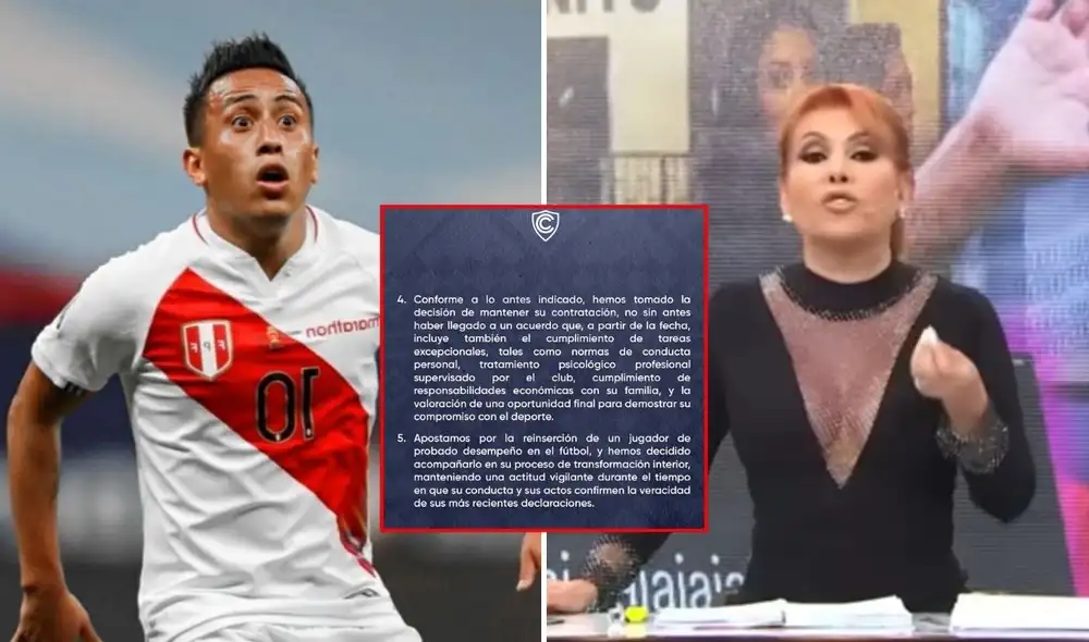 Magaly Medina cuestionó que Christian Cueva le dijera a Pamela López que "venda marcianos" para sustentar gastos de sus hijos. Foto: composición/Instagram/ATV