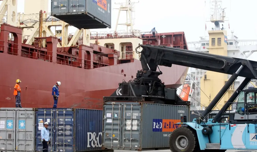 Las exportaciones superaron los US$46.000 millones, entre enero y agosto. Foto: Andina Las exportaciones superaron los US$46.000 millones, entre enero y agosto. Foto: Andina