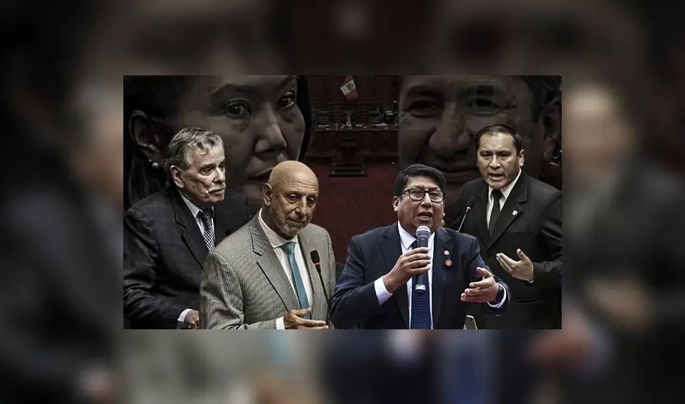 Rospigliosi, José Cueto, Waldemar Cerrón y Flavio Cruz entre los artífices de la impunidad. (Foto composición: La República) Rospigliosi, José Cueto, Waldemar Cerrón y Flavio Cruz entre los artífices de la impunidad. (Foto composición: La República)