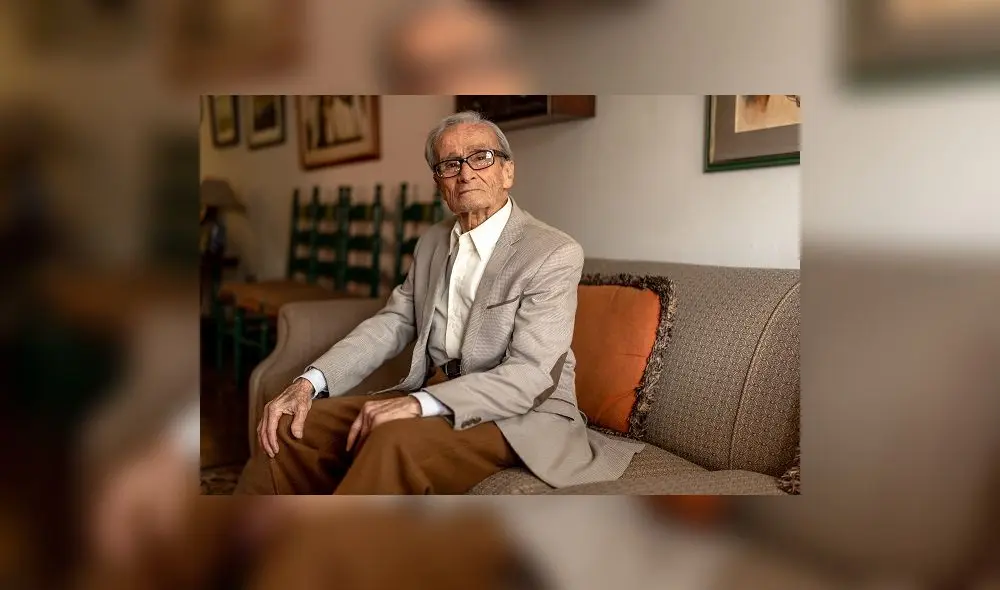 Carlos Gassols está próximo cumplir 95 años.