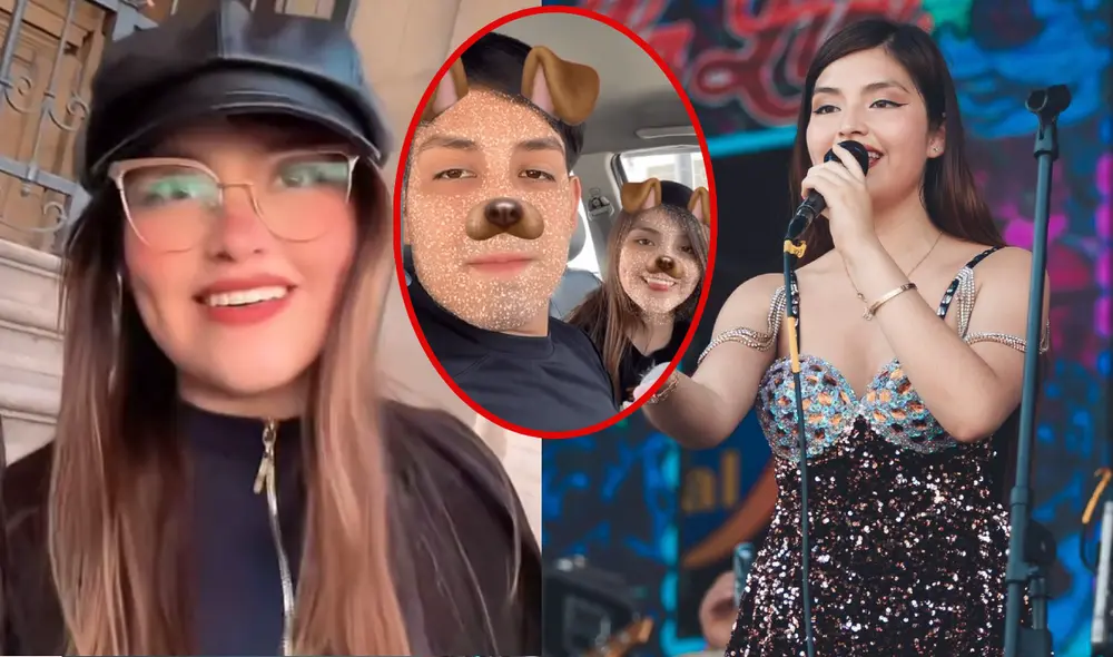 Milagros Díaz no oculta su amor por Saul Guerrero. Foto: composición LR/Instagram/milagrosdiaz/TikTok/Kiaralozano