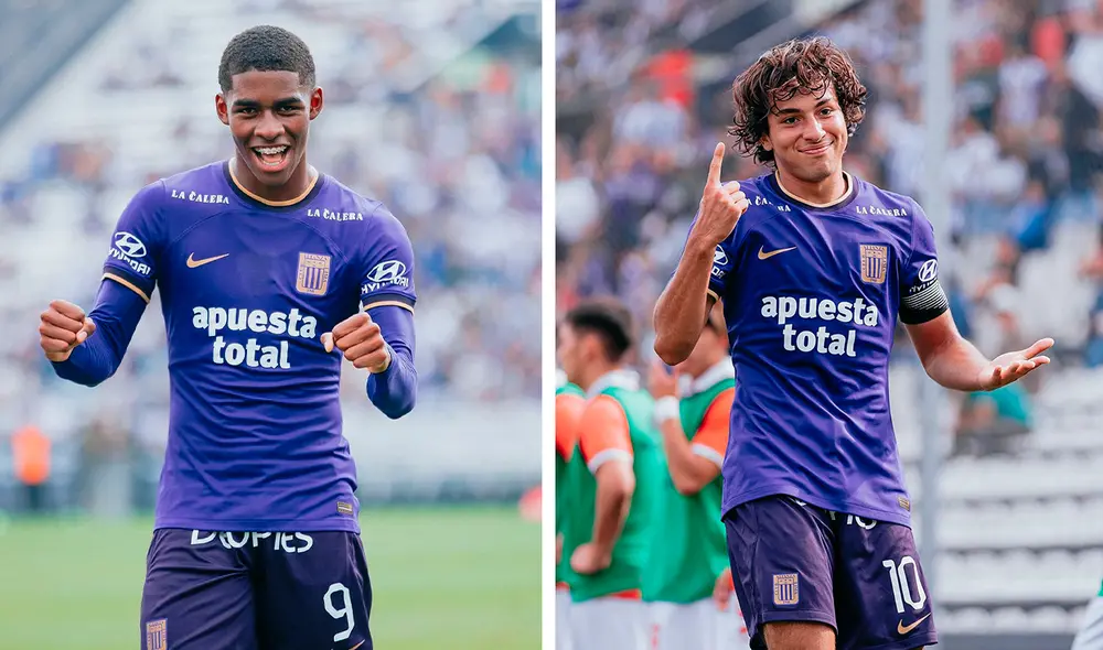Víctor Guzmán y Bassco Soyer ya han tenido minutos con el primer equipo de Alianza Lima. Foto: composición LR/difusión