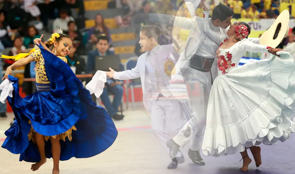 La marinera es el baile nacional del Perú, con raíces en el fandango español, la zamacueca africana y los bailes indígenas en parejas. Foto: composición LR/Andina
