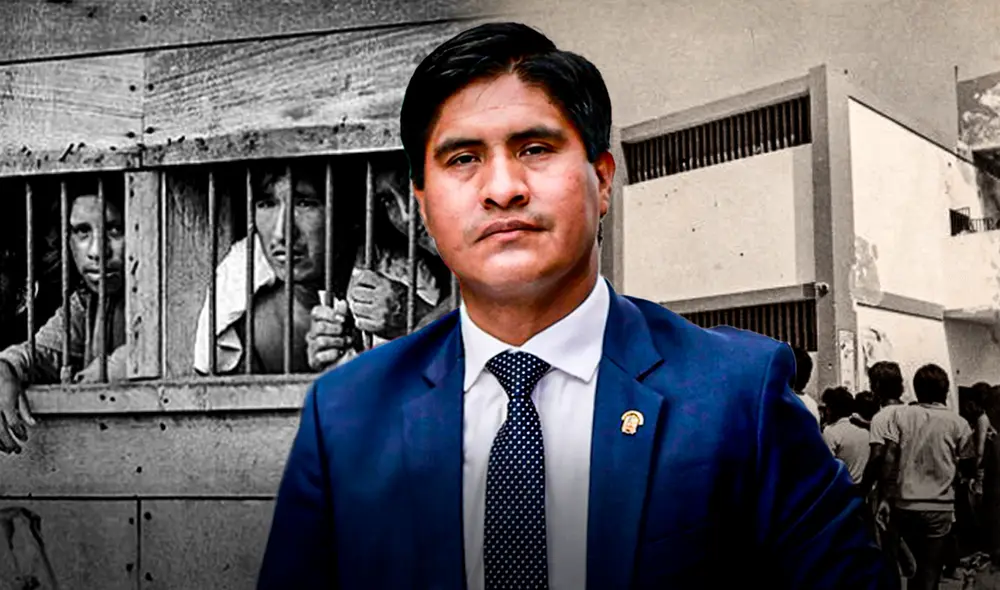 Wilmer Soto presento ley para reabrir los penales históricos del Perú. Foto: Composición La República.