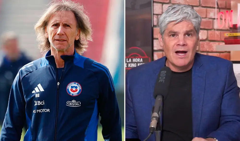 Ricardo Gareca no ha sumado triunfos oficiales con Chile. Foto: composición GLR.