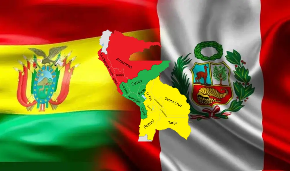 La Confederación Perú-Boliviana fue un proyecto político que buscó la unificación de Perú y Bolivia en un solo estado. Foto: composición LR La Confederación Perú-Boliviana fue un proyecto político que buscó la unificación de Perú y Bolivia en un solo estado. Foto: composición LR