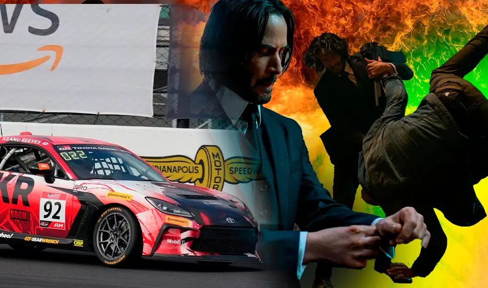 El reconocido actor sorprendió en el histórico circuito de Indianápolis | Composición Iván Salcedo/Foto: La República El reconocido actor sorprendió en el histórico circuito de Indianápolis | Composición Iván Salcedo/Foto: La República