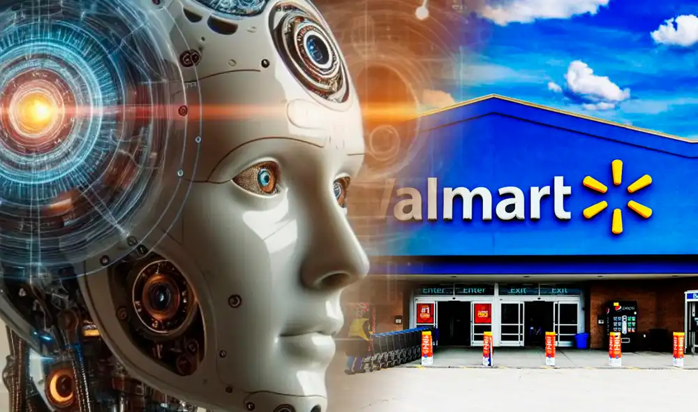 Walmart estrenará un sistema especial de la IA en todas sus tiendas oficiales | Composición: Iván Salcedo/Foto: La República