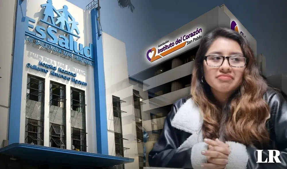 Radióloga de la UNMSM cuenta cómo es trabajar en Perú: "EsSalud paga más que las clínicas". Foto: composición LR / Hospital Guillermo Almenara / Clínica San Pablo / Enrro24