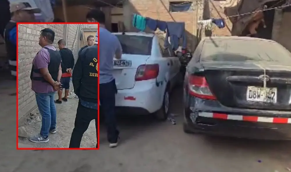 Detienen a miembros de una banda criminal dedicada al robo a mano armada de taxis y extorsión. Foto: Miriam Torres/Dayana Huerta/LR Detienen a miembros de una banda criminal dedicada al robo a mano armada de taxis y extorsión. Foto: Miriam Torres/Dayana Huerta/LR