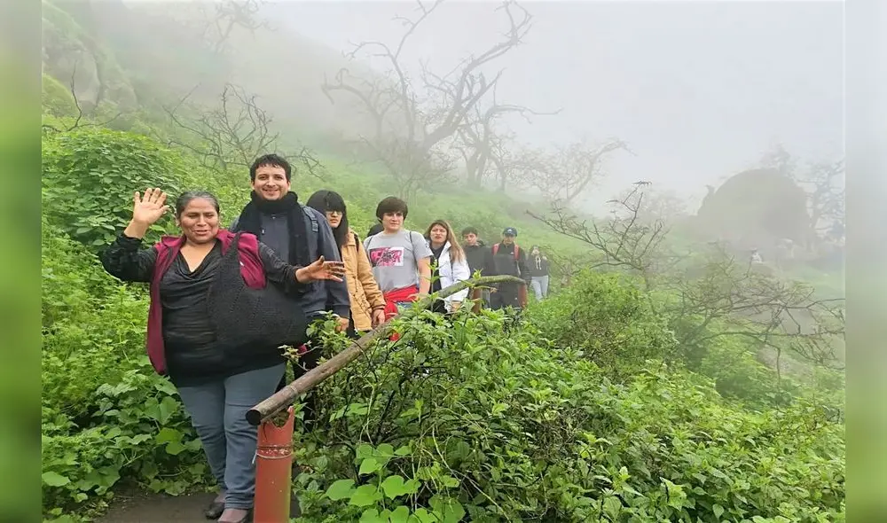 Reserva. Lachay ofrece circuitos para caminantes. Es un bello pulmón verde al norte de Lima.
