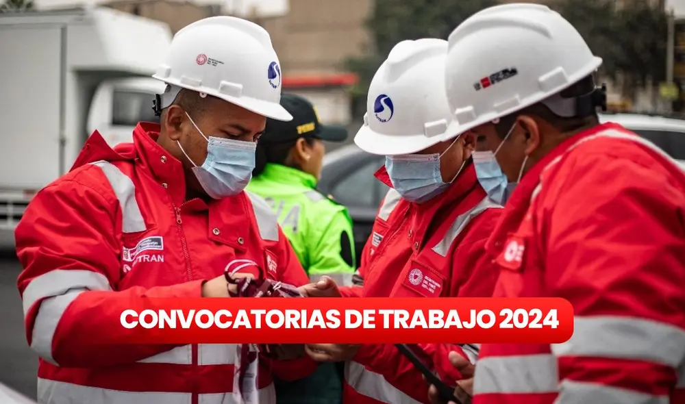 Sutran abre convocatoria de trabajo a nivel nacional con sueldos hasta S/9.000. Foto: Sutran Sutran abre convocatoria de trabajo a nivel nacional con sueldos hasta S/9.000. Foto: Sutran
