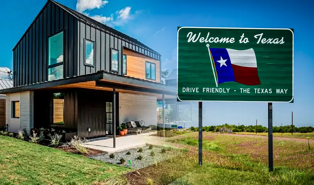 Texas ofrece un jugoso monto para los principiantes que busquen una casa en Texas | Lr / Composición Gerson Cardozo