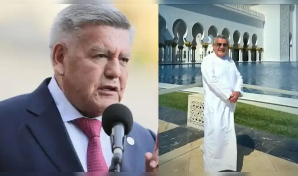 César Acuña viajó a Abu Dhabi, Emiratos Árabes, tras pedir licencia por 10 días. | Foto: Kelly Acuña / Yolanda Goicochea/LR.