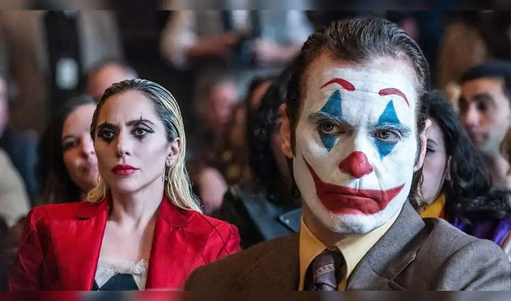 Lady Gaga y Joaquin Phoenix en Joker 2.