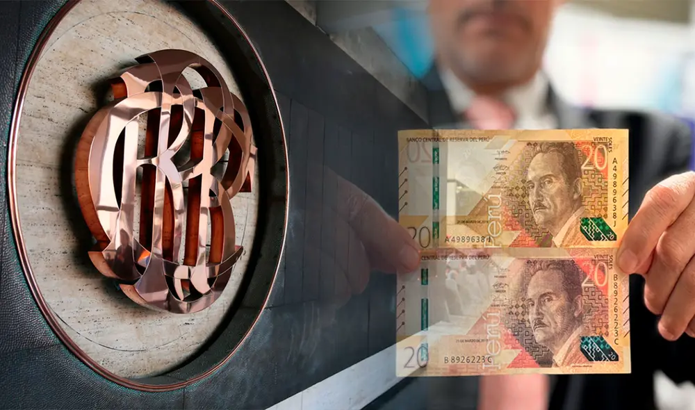 Este 2024 el BCRP cumple cumple 102 años de servicio al país. Foto: composición LR/Andina