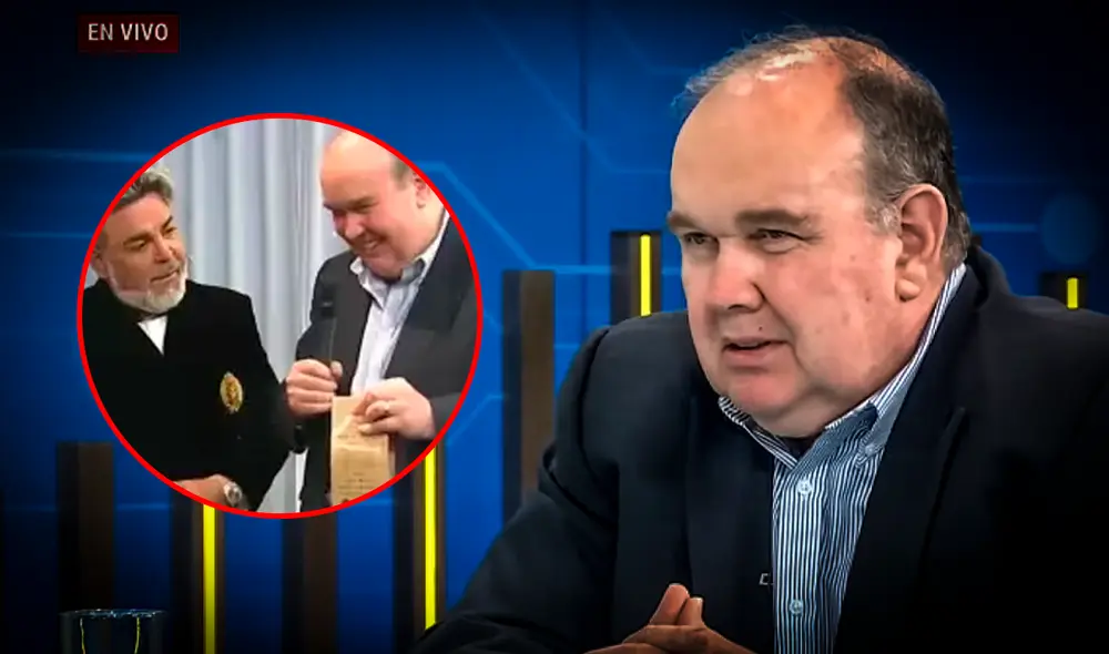 Rafael López Aliaga asistió varias veces al programa de Andrés Hurtado. Foto: composición LR