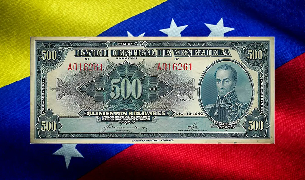 Este billete venezolano es uno de los más cotizados dentro del mundo de las subastas. Foto: composición LR/Numismatic Catalog of Venezuela/Freepik Este billete venezolano es uno de los más cotizados dentro del mundo de las subastas. Foto: composición LR/Numismatic Catalog of Venezuela/Freepik