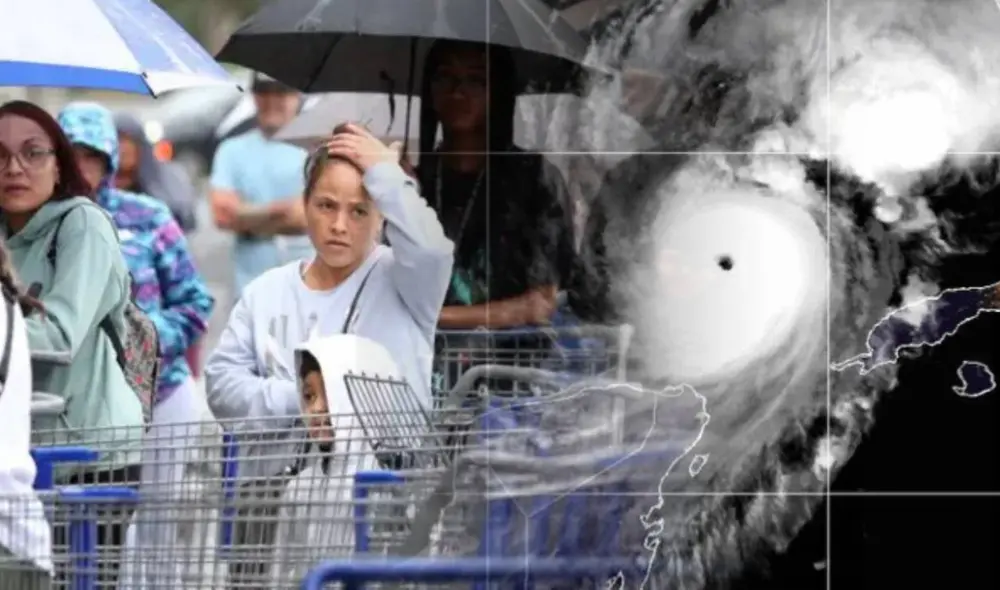 Más personas evacuan Orlando, Florida ante la llegada del huracán Milton. Foto: composición LR/ Telemundo/ BBC Más personas evacuan Orlando, Florida ante la llegada del huracán Milton. Foto: composición LR/ Telemundo/ BBC