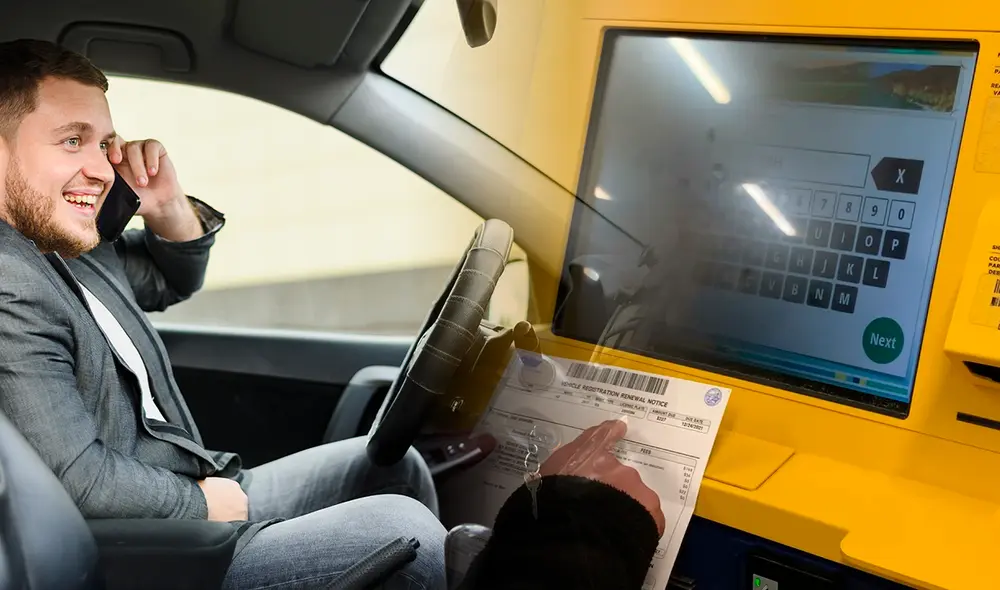 Los residentes en California pueden evitar las largas colas para realizar trámites en el DMV gracias a la implementación de los kioskos. Foto: Composición LR