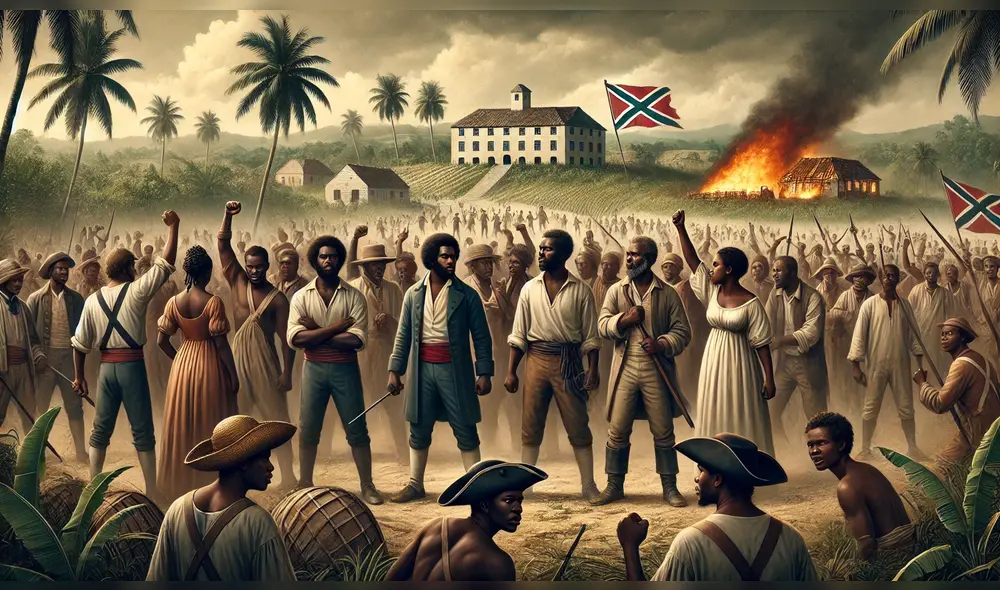El movimiento independentista de Haití inspiró otros procesos de independencia en la región, incluidas ideas libertarias. Foto: ChatGPT IA El movimiento independentista de Haití inspiró otros procesos de independencia en la región, incluidas ideas libertarias. Foto: ChatGPT IA
