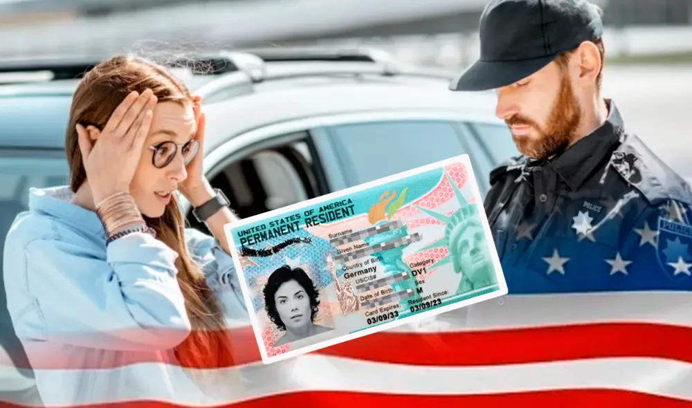 Es crucial cumplir con las leyes de tránsito para evitar consecuencias en USA. Foto: composición LR/Uscis/Licencia de conducir.
