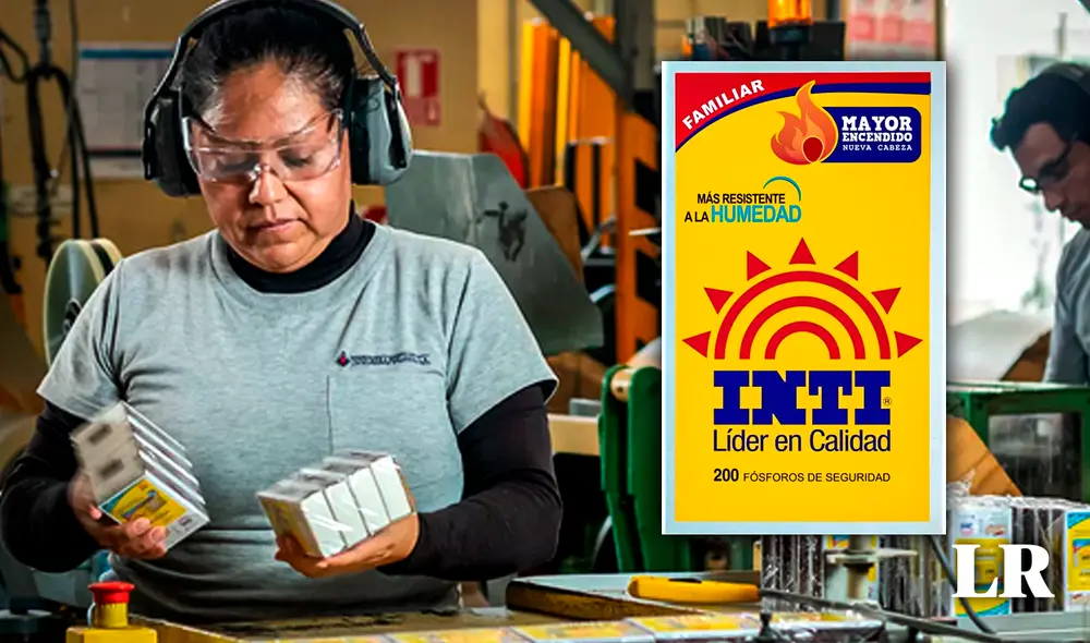 La marca Inti, reconocida como un ícono en la fabricación de fósforos en Perú, cuenta con una trayectoria de más de seis décadas. Foto: composición LR La marca Inti, reconocida como un ícono en la fabricación de fósforos en Perú, cuenta con una trayectoria de más de seis décadas. Foto: composición LR