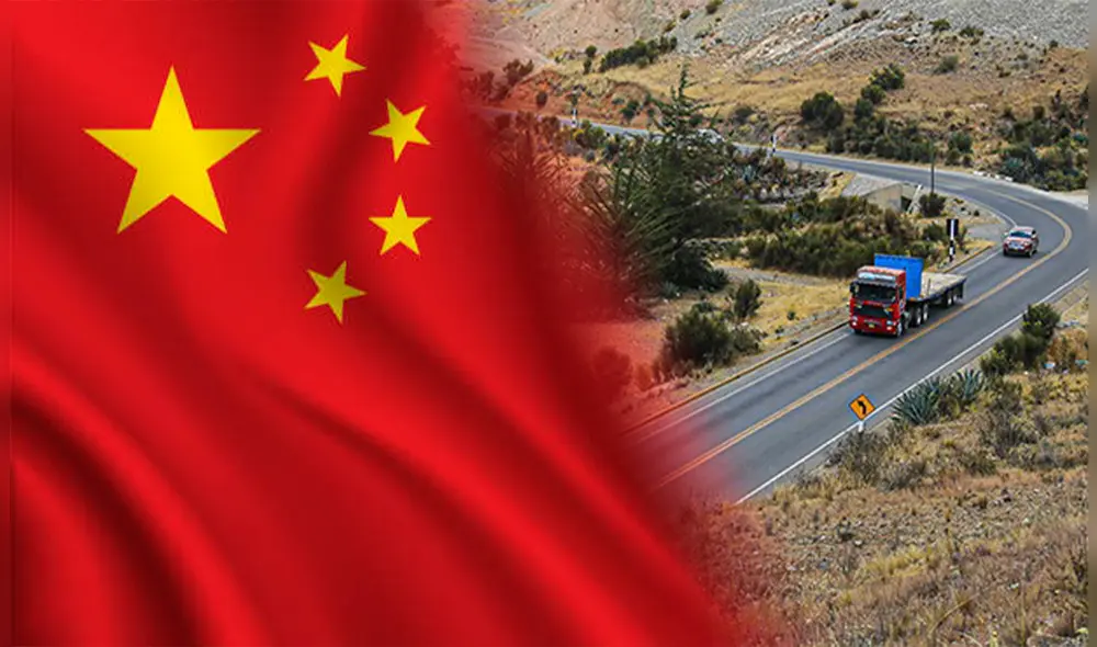 Una empresa China se encuentra entre los postores por la Longitudinal de la Sierra Tramo 4. Foto: composición LR/difusión.