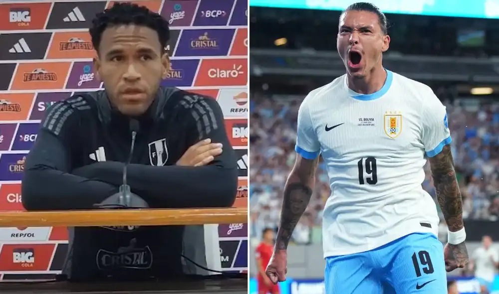 La selección peruana recibirá a Uruguay en el Nacional este viernes 11. Foto: composición LR/Grace Mora/La República/AFP