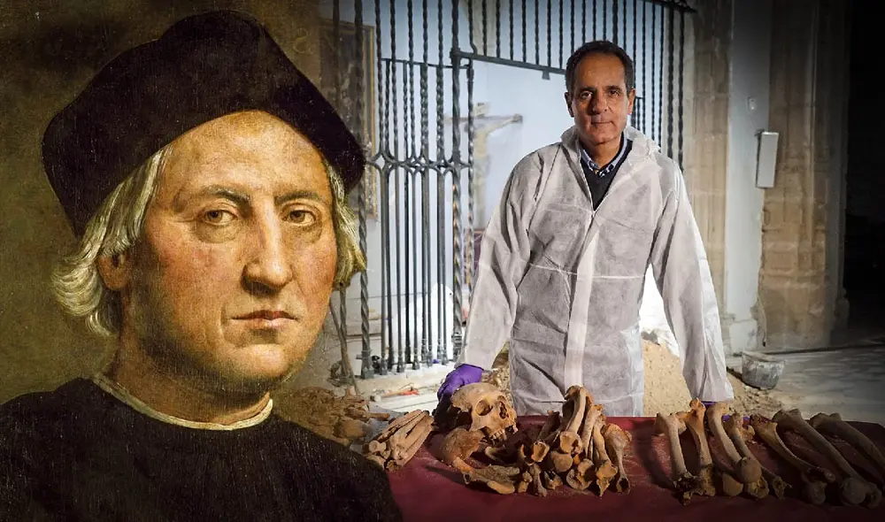 Los hallazgos resuelven décadas de debate sobre el destino final de Colón, quien falleció en 1506, y aclaran su localización en la catedral sevillana como su lugar de reposo definitivo. Foto: composición LR/RTVE